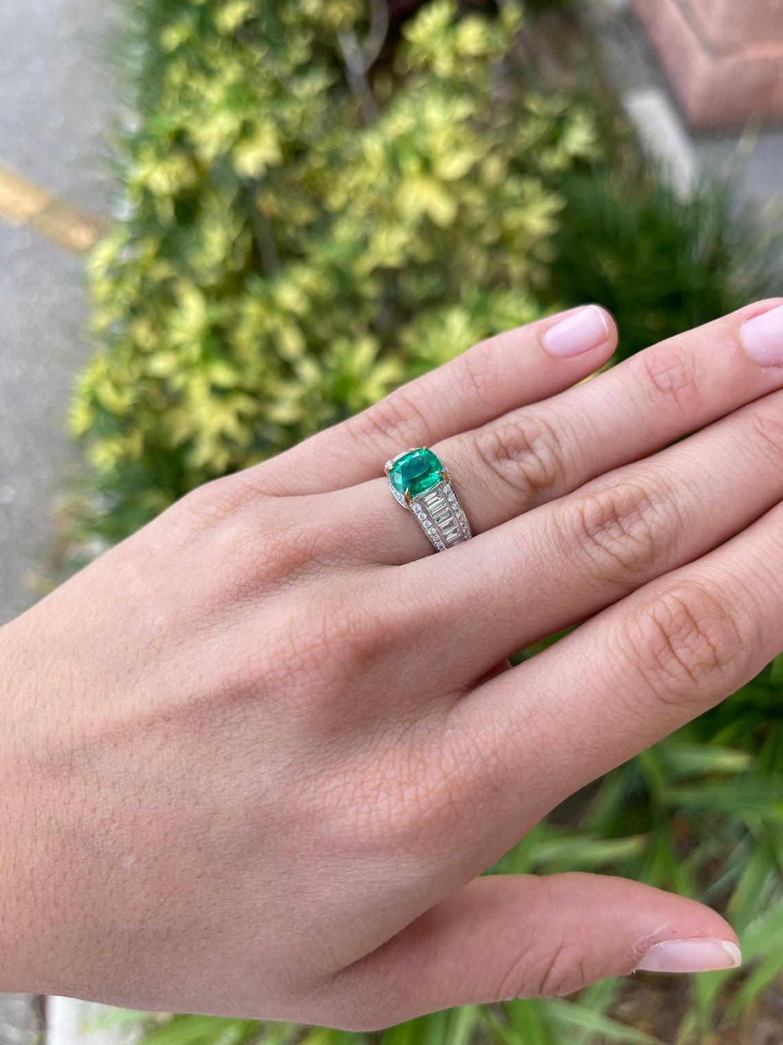 statement emerald rings