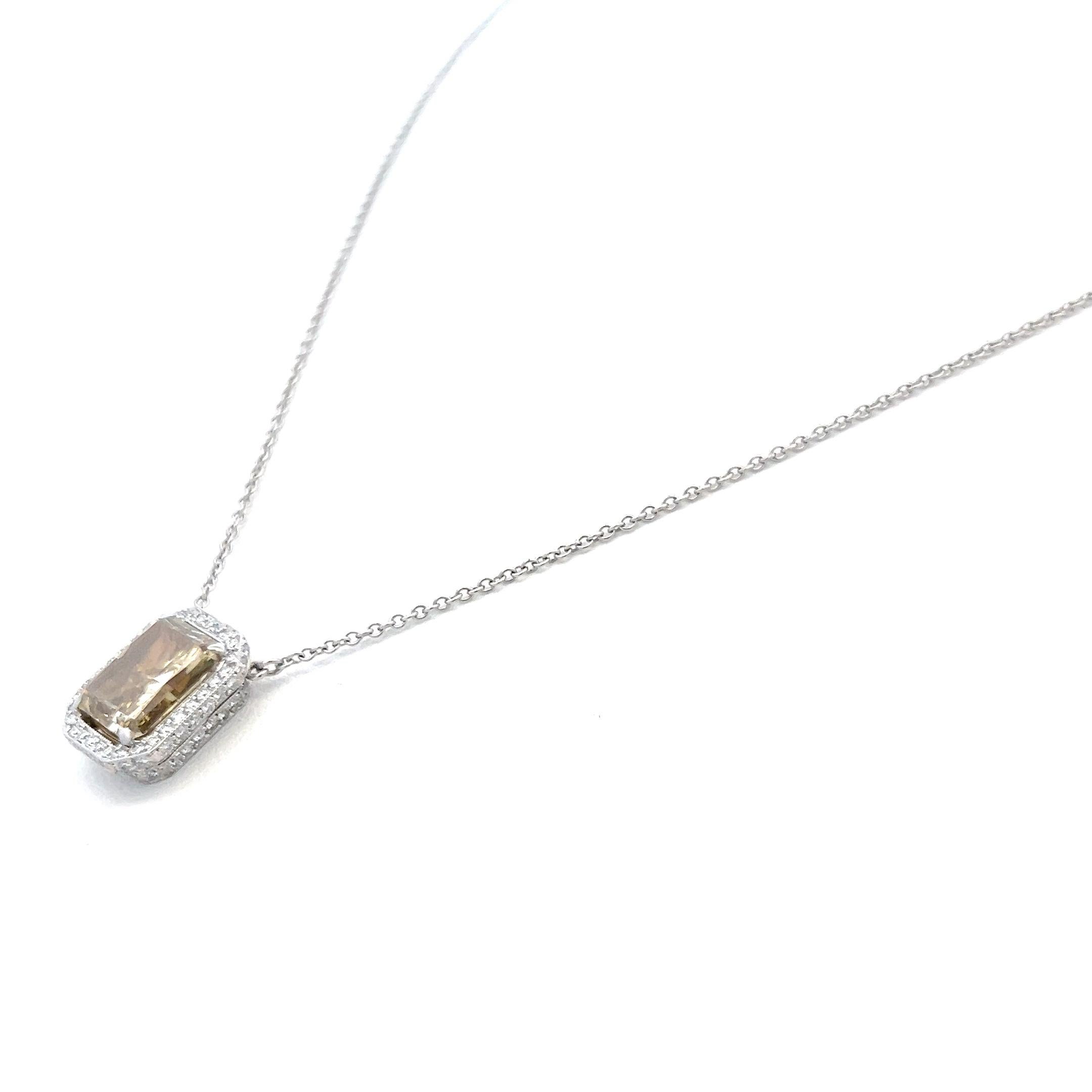 Titolo:
Collana con ciondolo in platino da 3,36 carati con taglio radiante Fancy Deep Brown Yellow SI1 e diamante rotondo Brilliante G SI1
Stile:
Ciondolo
Metallo:
Platino
Gemma 1:
Diamante da 2.7 carati
Numero di