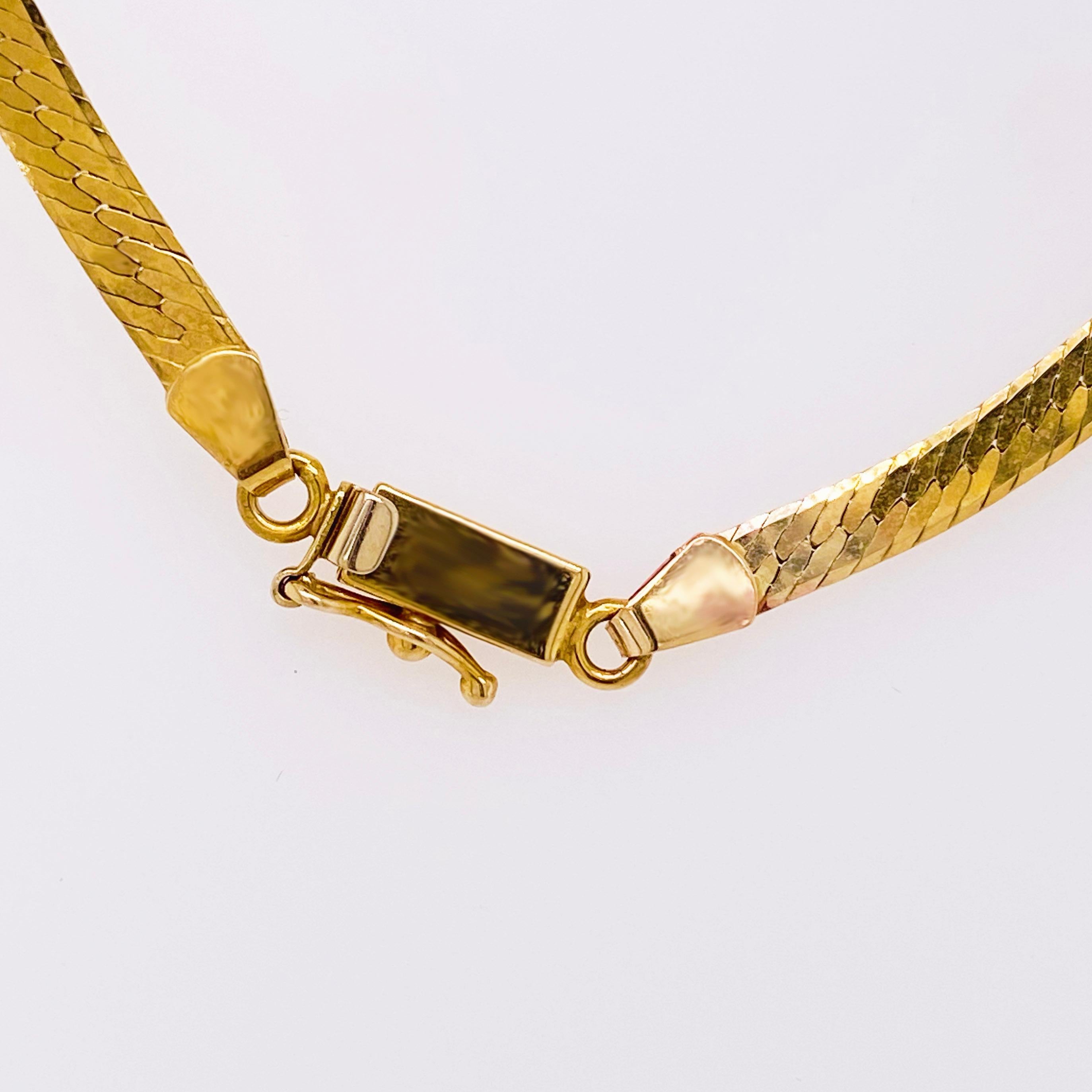 how much is a herringbone necklace worth