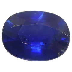 3.37ct Cushion Blue Sapphire GIA Certified Thailand