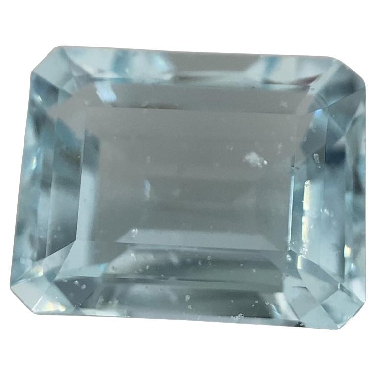 24ct Emerald Cut Aquamarine For Sale at 1stDibs