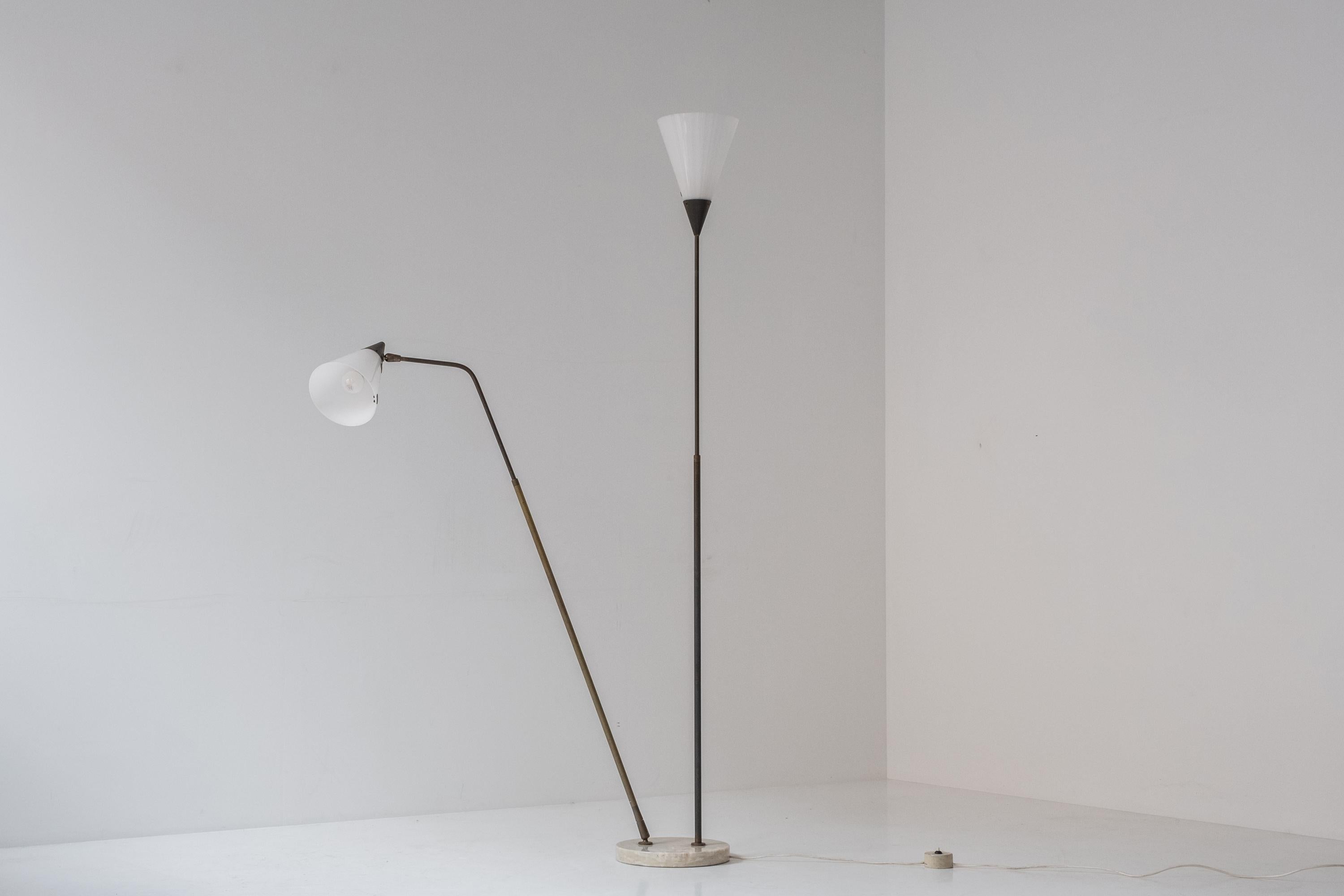 339-2 PX floor lamp by Angelo and Giuseppe Ostuni for Oluce, Italy 1952 For Sale 1
