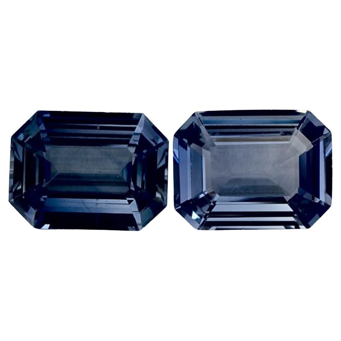 3.39 Ct Blue Sapphire Octagon Loose Gemstone