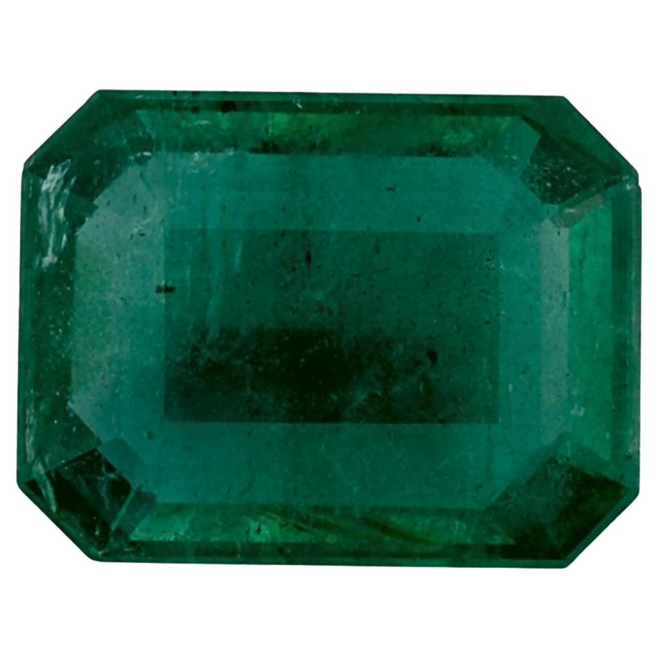 3.39 Ct Emerald Octagon Cut Loose Gemstone (pierre précieuse en vrac)