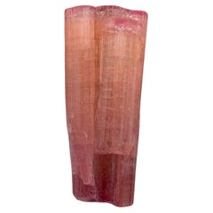 33,93 Gramm natürliche rosa Cap Bicolor Turmalin Kristall aus Afghanistan