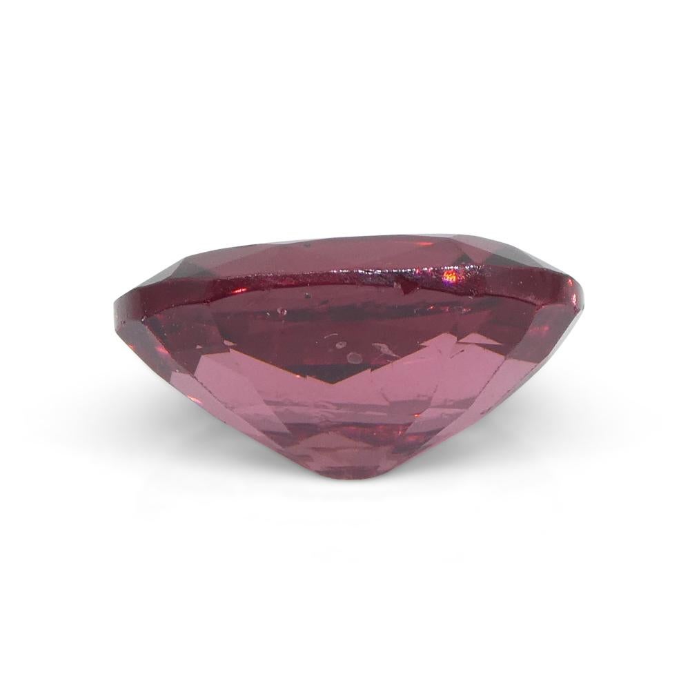 3.39 Carat Oval Red Spinel GIA Certified Mahenge, Tanzania Unheated For Sale 10