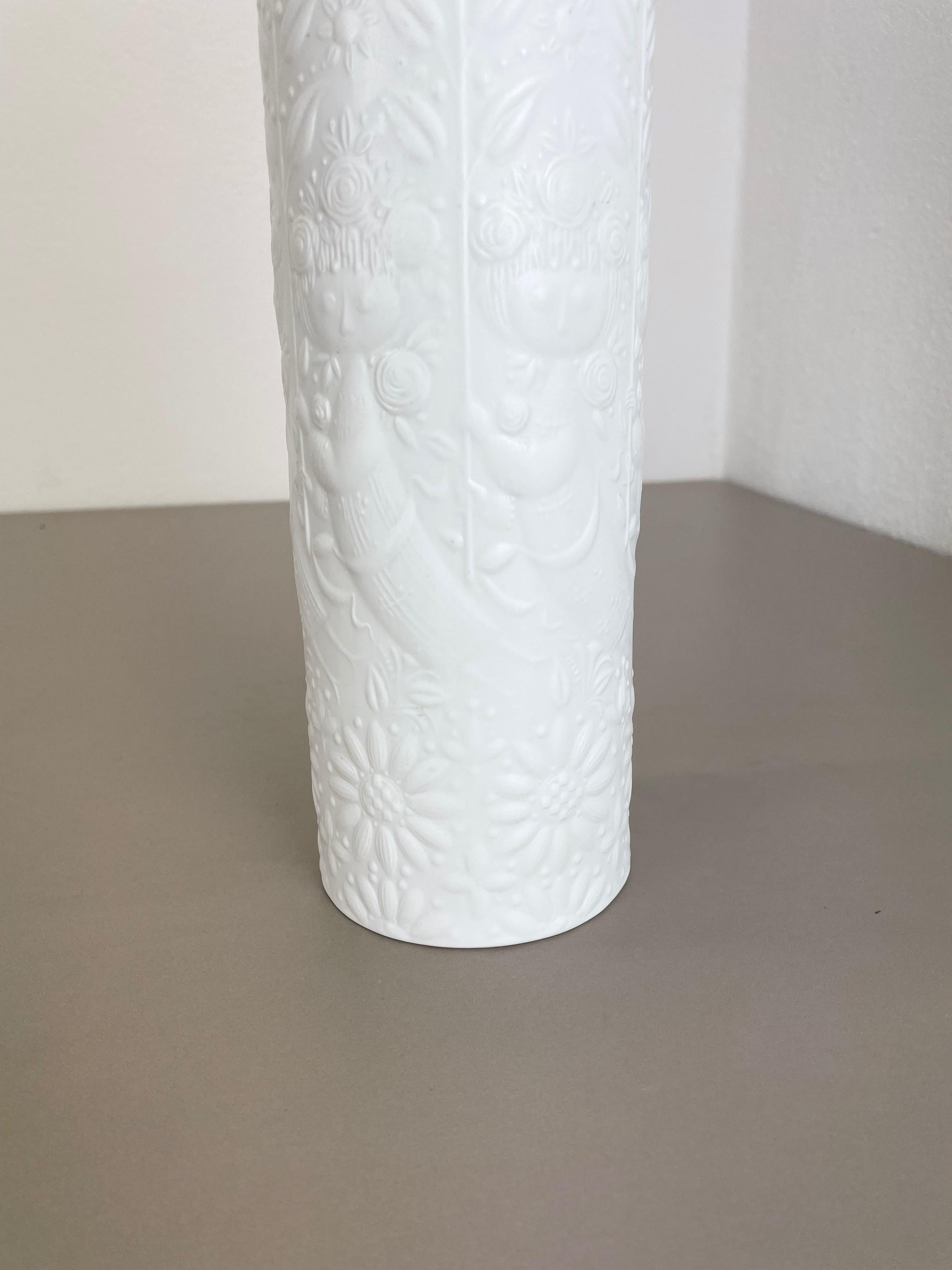 Vase Op Art de 33 cm par Björn Wiinblad pour Rosenthal Studio Line Allemagne, années 1970 Bon état - En vente à Kirchlengern, DE