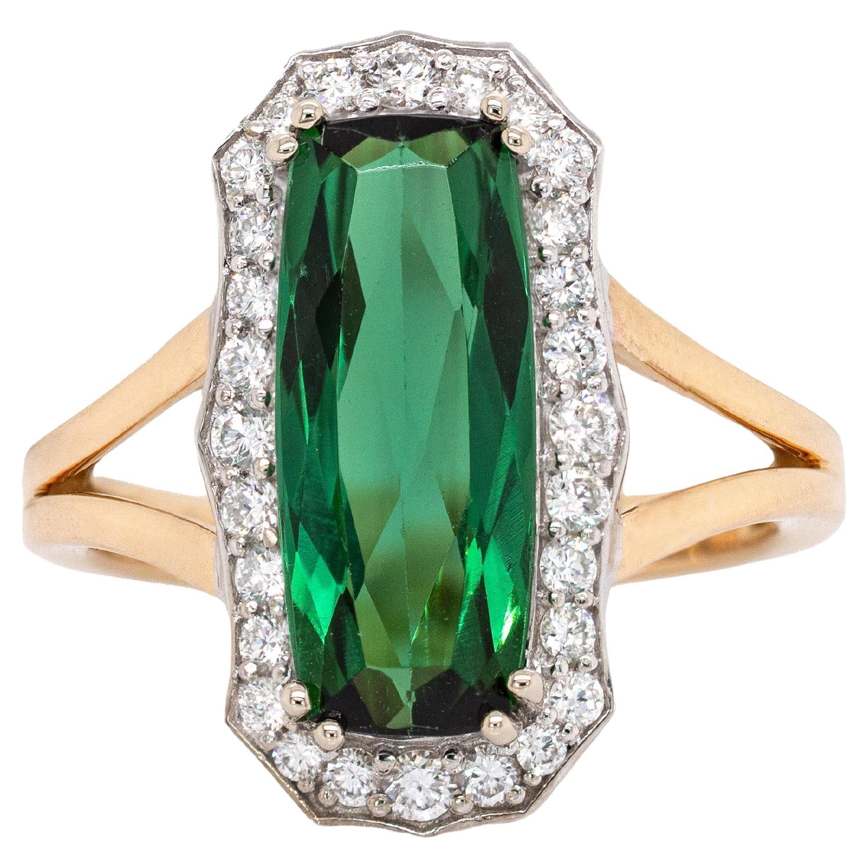 Indicolite Fashion Rings
