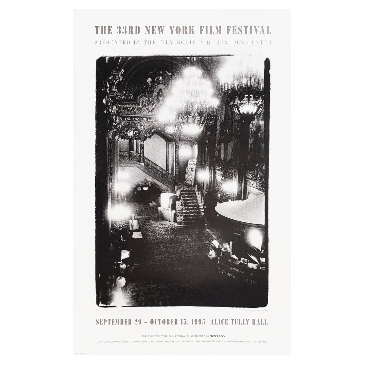 "33rd New York Film Festival" 1995 U.S. Poster