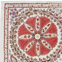 3.3x4.6 Ft Needlework Wall Art. Embroidered Silk Wall Hanging. Modern Tablecloth