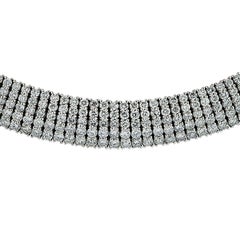 34 Carat Diamond Choker Necklace