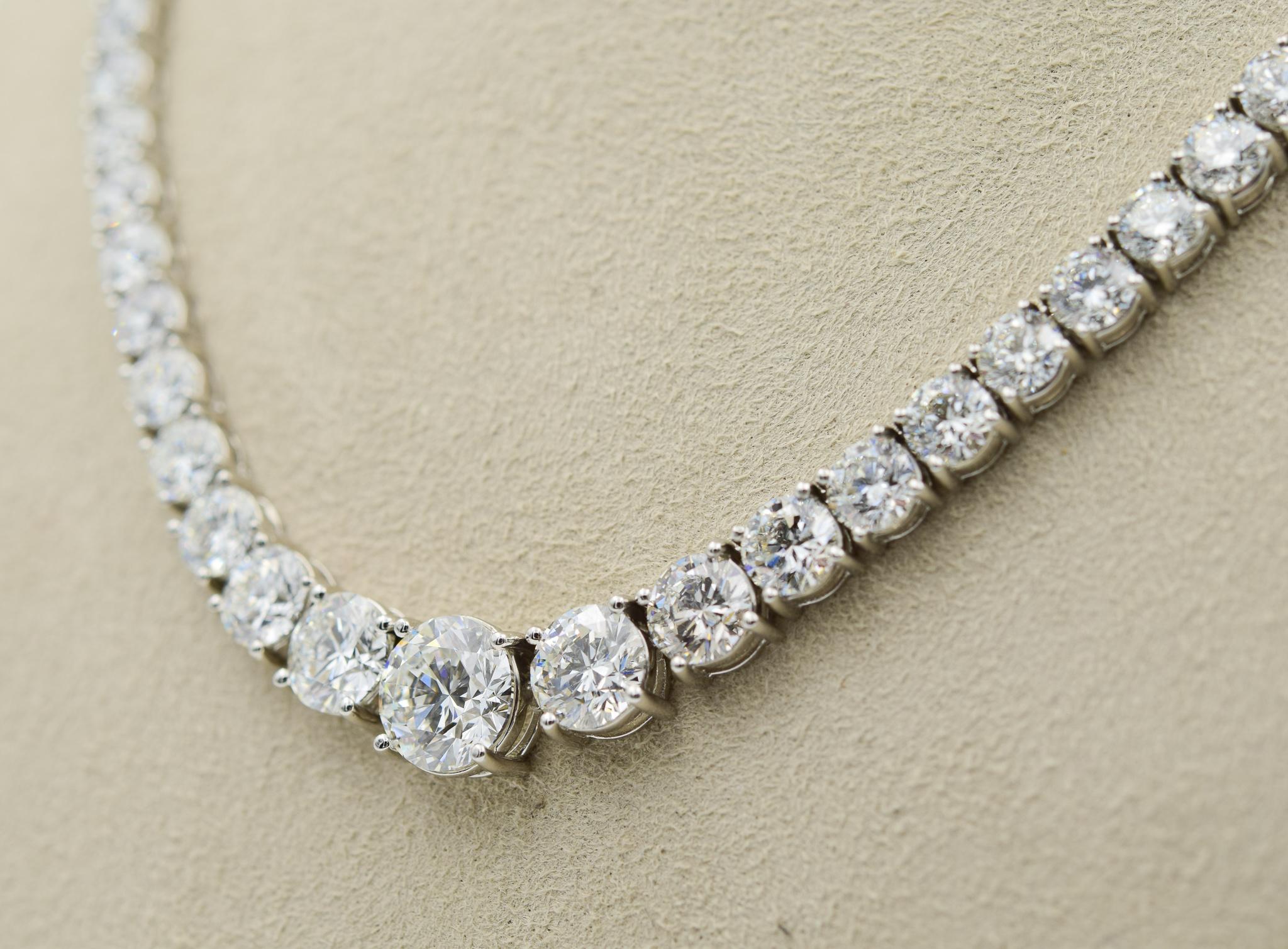 all diamond necklace