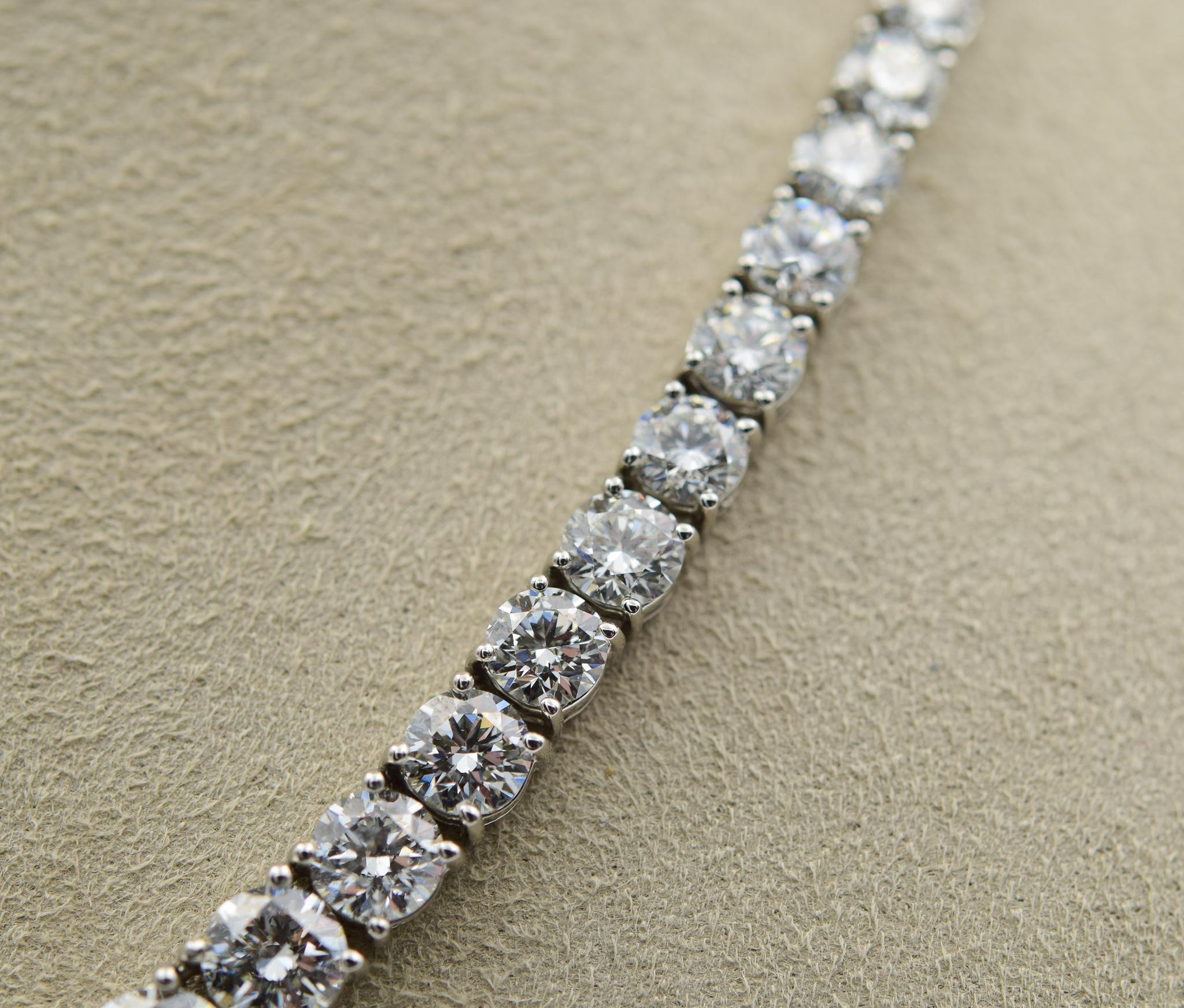 riviera diamond necklace