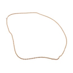 14 Karat Gold Rope Chain