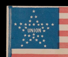 34 Star American Flag Cover with a Great Star Pattern