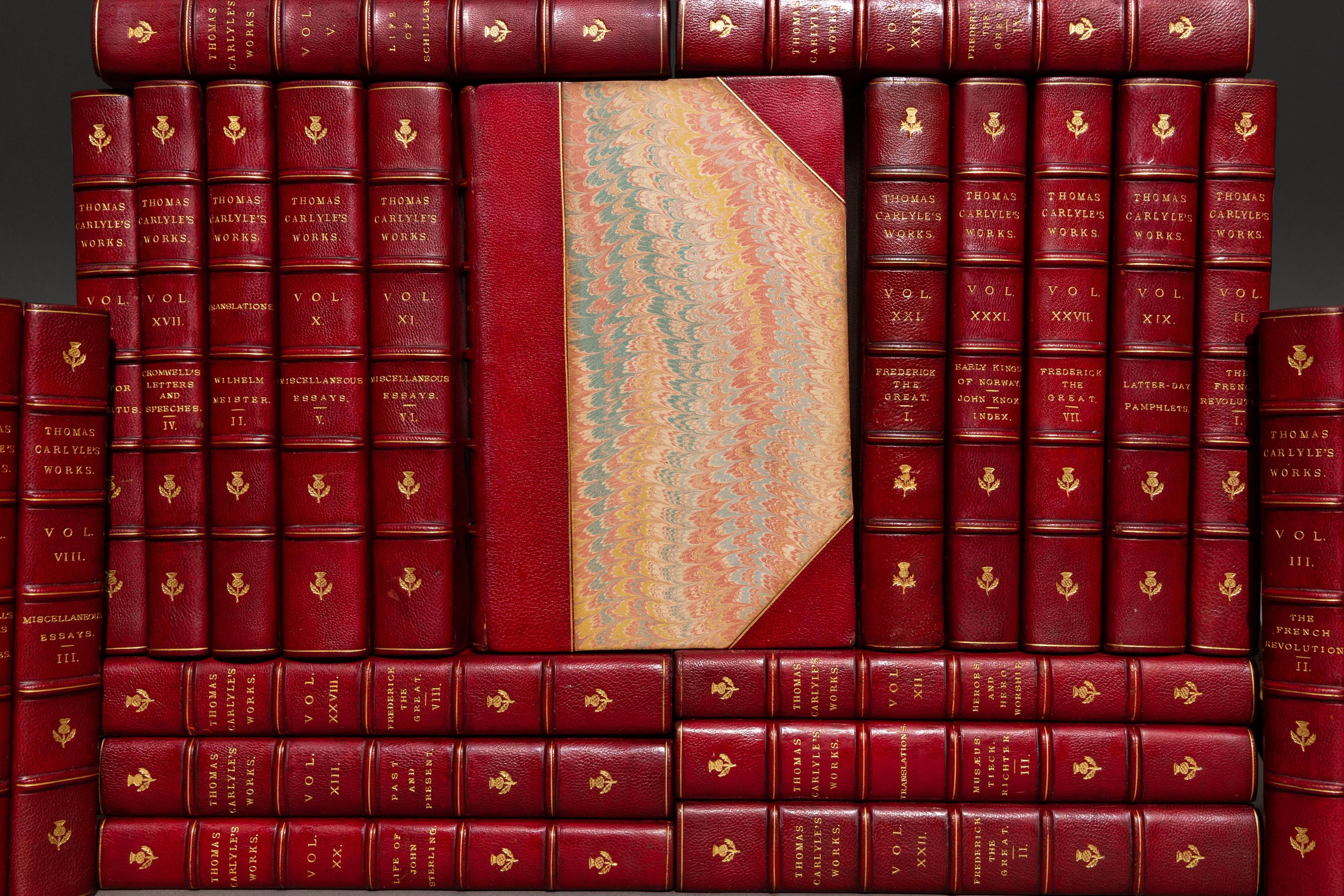 19th Century 34 Volumes, Thomas Carlyle, Collected Works