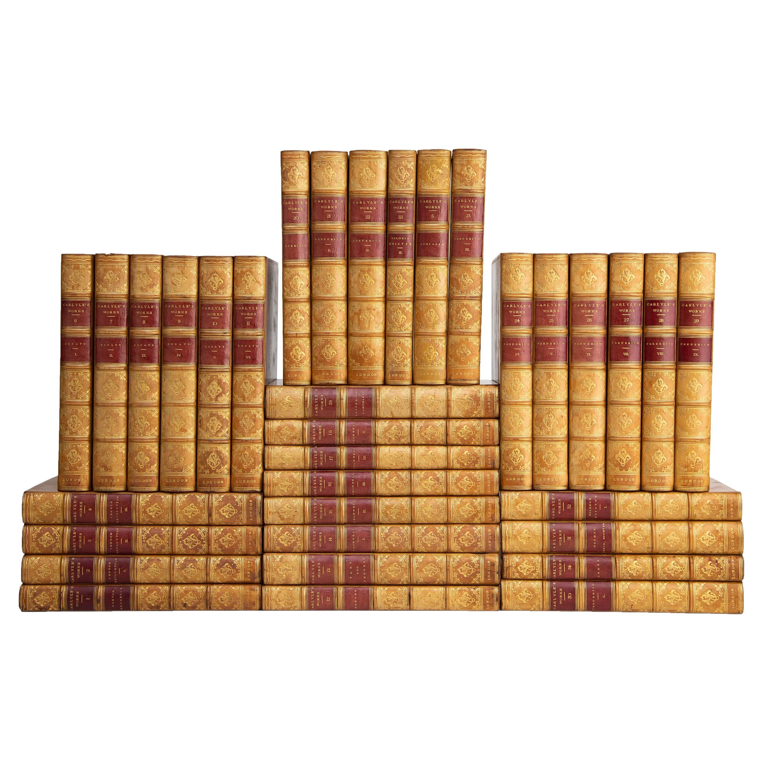 34 Volumes, Thomas Carlyle, Thomas Carlyle's Collected Works