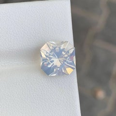 3.40 Carat Natural Loose Faceted Quartz Cushion Precision Cut African Gemstone