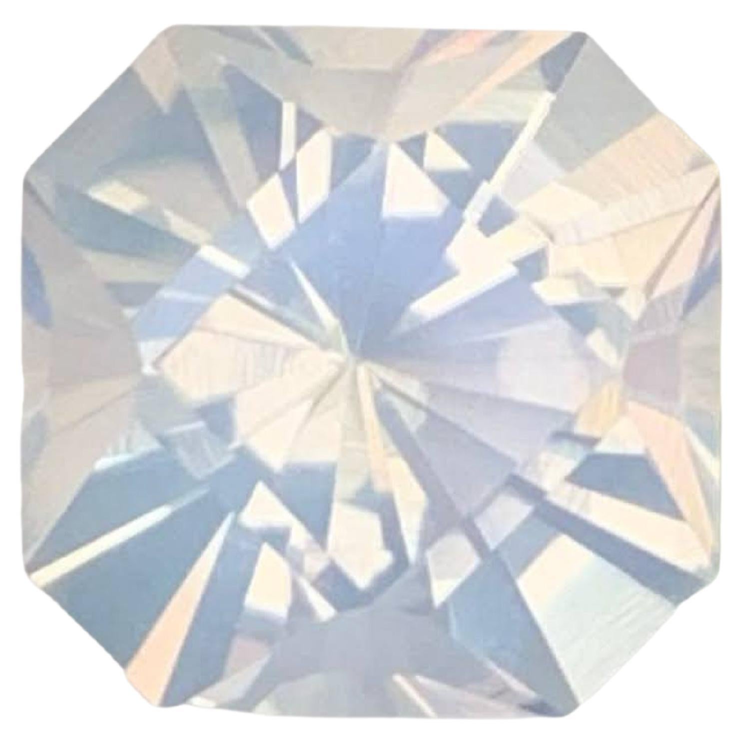 3,40 Karat Natürlicher Lose Facettierter Quarz Kissen Präzisionsschliff Afrikanischer Edelstein