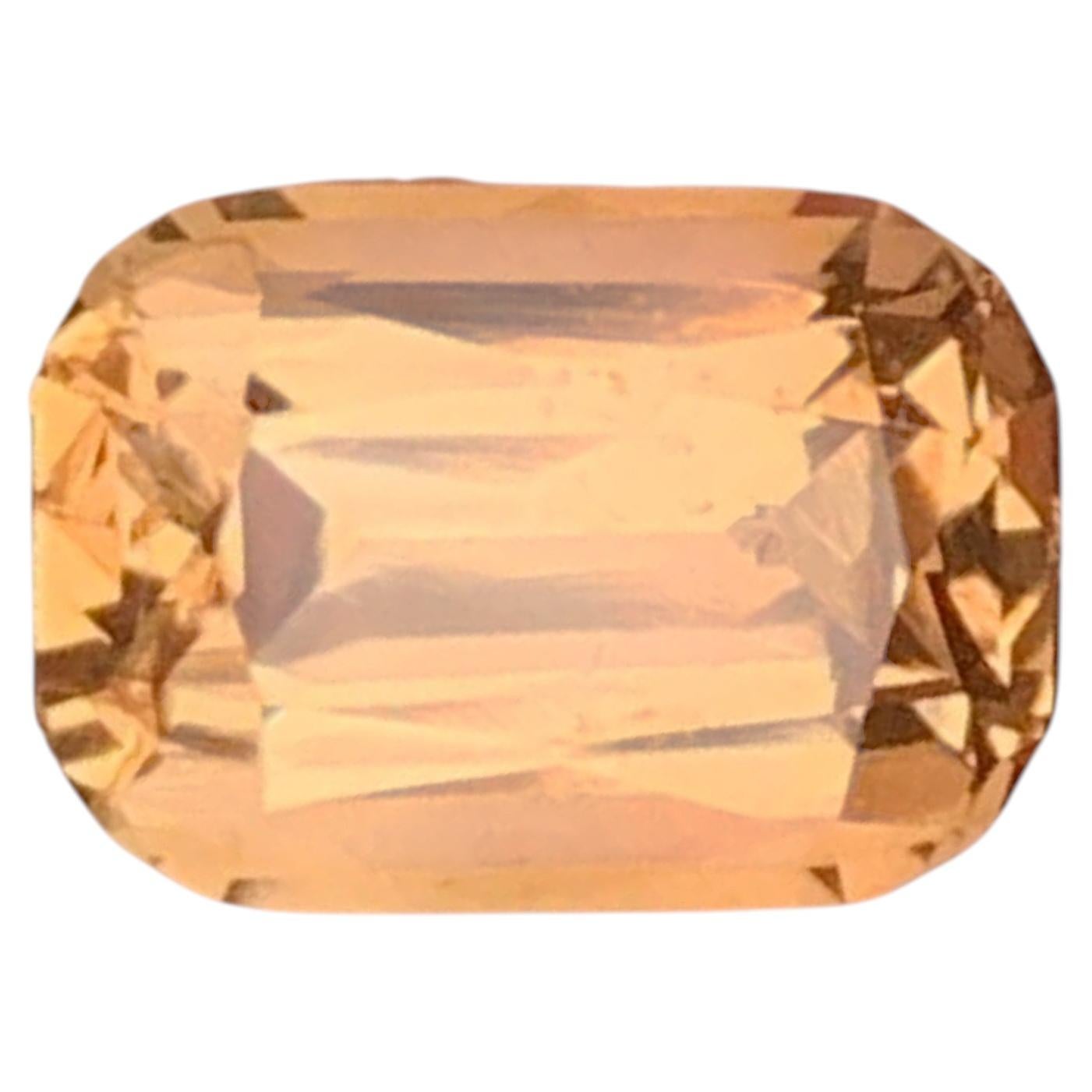 3.40 Karat Natürlicher loser Imperial Topas Stein Cushion Cut Pakistanischer Edelstein