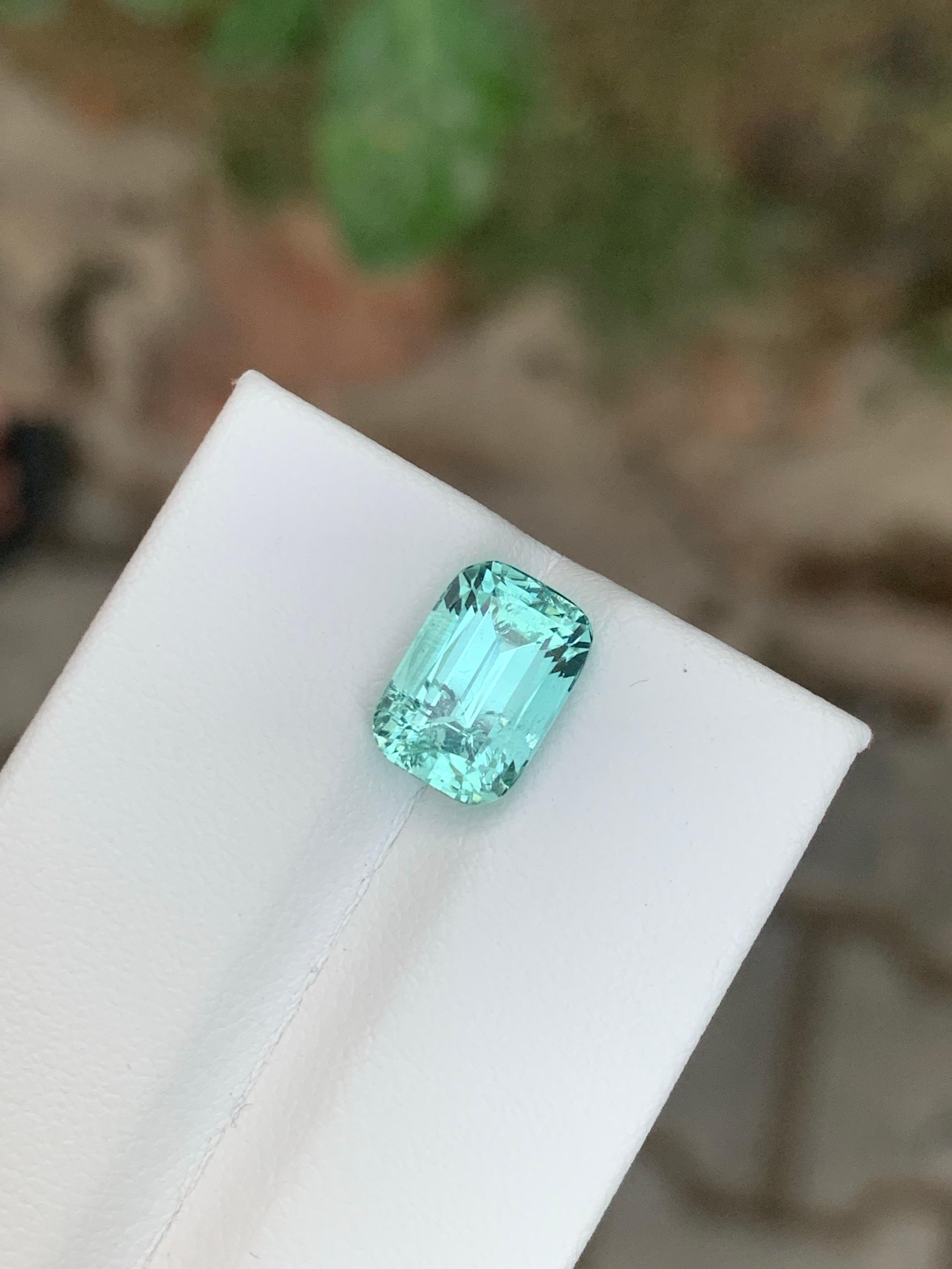 Tourmaline à facettes Seafoam

Poids : 3,40 carats
Dimension : 10,1 x 7 x 6 MM
Origine : Afghanistan
Traitement : Non
Certificat : Sur demande du client


La tourmaline est une pierre précieuse captivante connue pour sa remarquable variété de