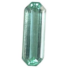 3.40 Quilates Esmeralda Berilo Calidad Superior Octa Cut Piedra Para Joyería Gema Natural
