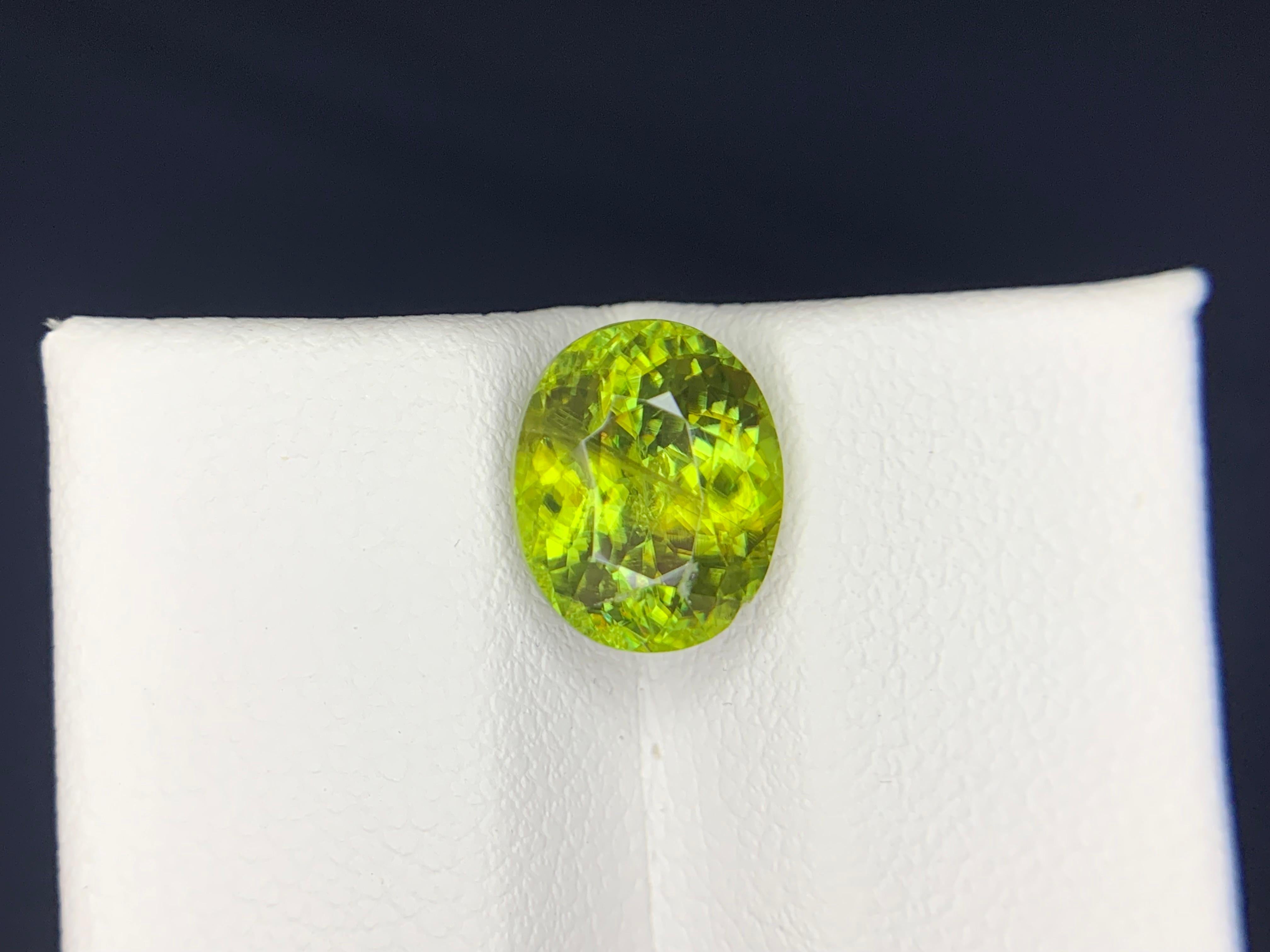 3.40 Carats Loose Titanite (Sphene) Natural Gemstone im Angebot 5