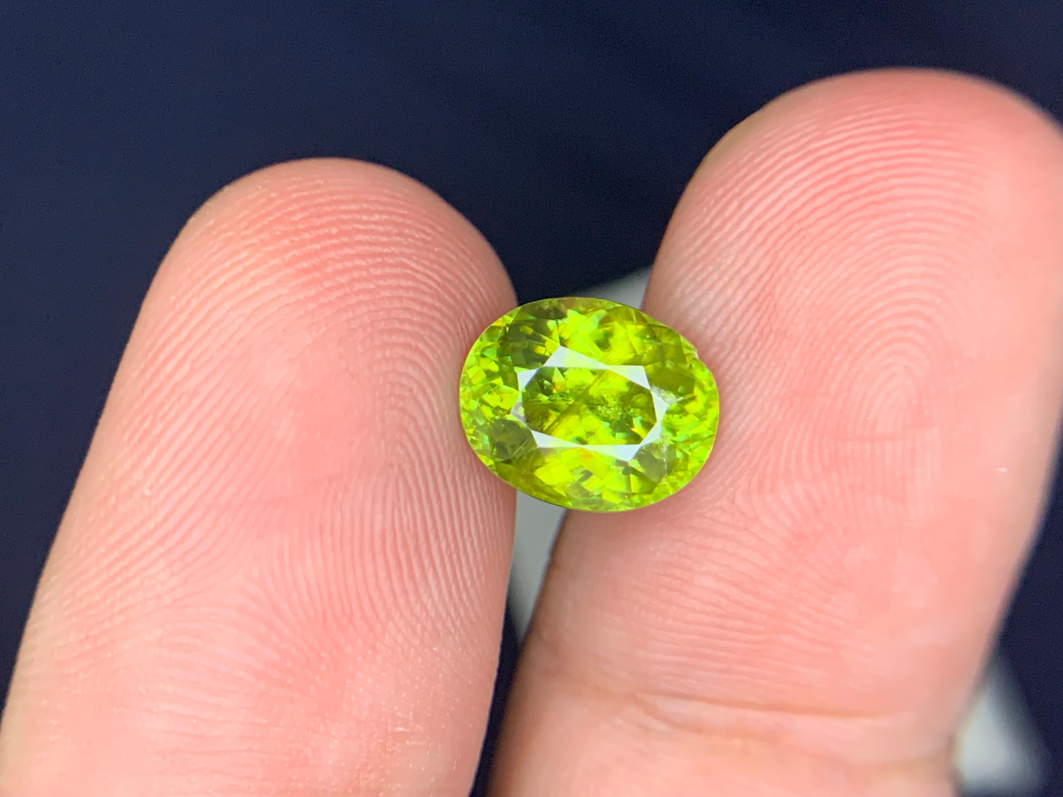3.40 Carats Loose Titanite (Sphene) Natural Gemstone im Angebot 3