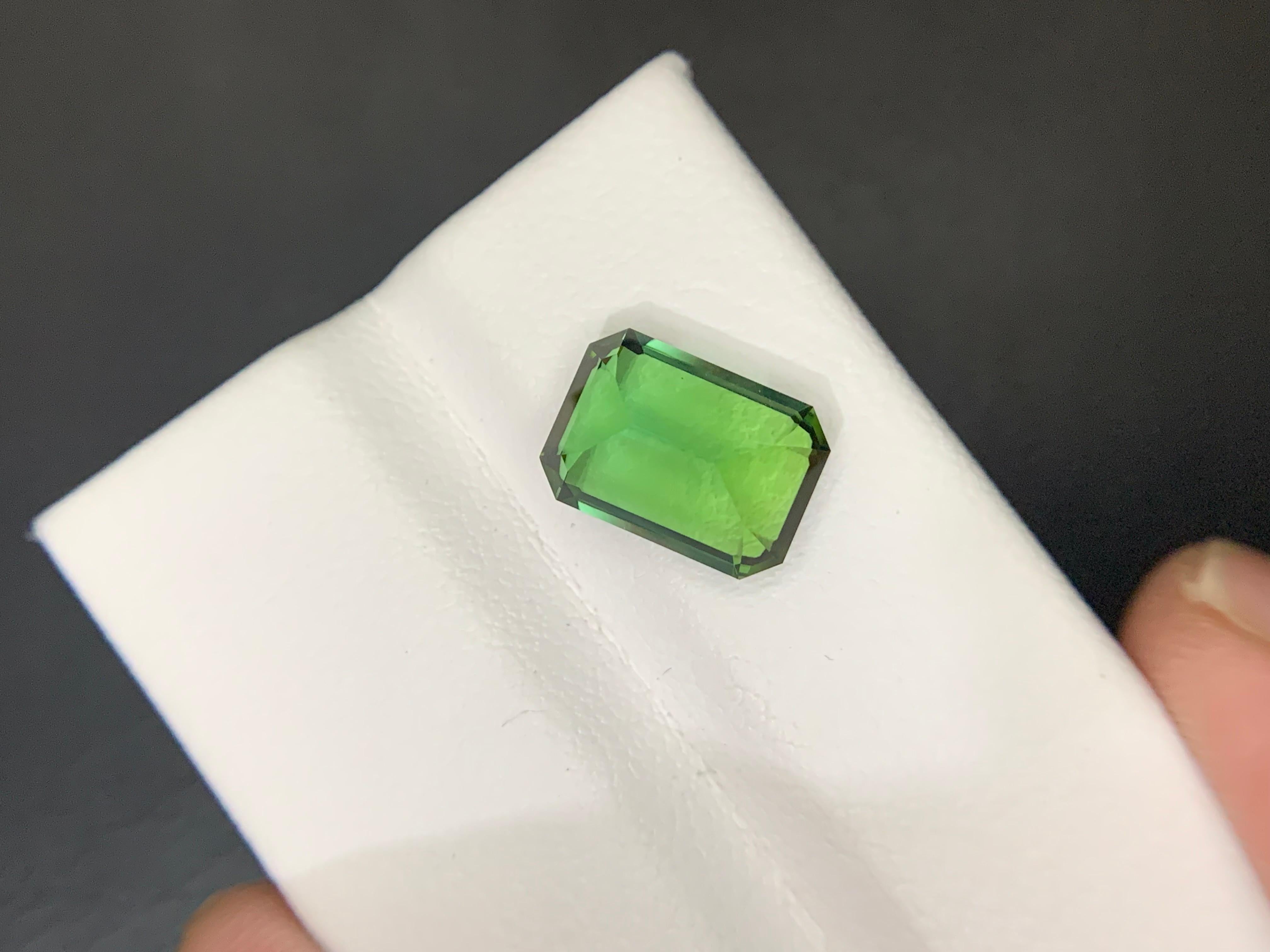 Loser Turmalin

Gewicht: 3,40 Karat
Abmessung: 10.3 x 7.4 x 5.6 Mm
Die Form: Smaragd
Farbe: Blaugrün
Herkunft: Afghanistan 
Behandlung: Keine
Zertifikat: Auf Anfrage
.
Der Turmalin ist ein farbenfroher Edelstein, der für seine einzigartige Energie