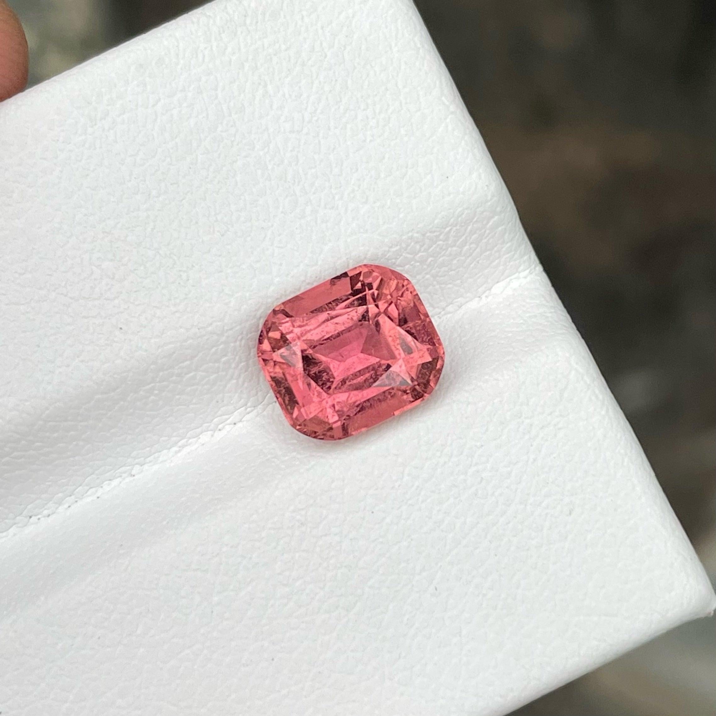 Natural Sweet Pink Tourmaline Stone, Available For Sale At Wholesale Price, Natural High-Quality, 3.41 Carats Loose Certified Pink Tourmaline Gemstone From Madagascar.

Product Information:
GEMSTONE TYPE	Natural Sweet Pink Tourmaline