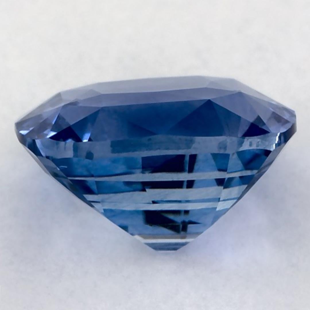 3.43 carati di zaffiro blu a cuscino, gemma sfusa In condizioni Nuovo in vendita a Fort Lee, NJ