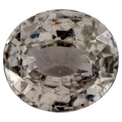 3.43 Ct Green Sapphire Oval Loose Gemstone