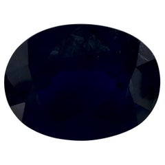 3.44 Ct Blue Sapphire Oval Loose Gemstone
