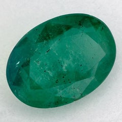 3.44 Ct Emerald Oval Loose Gemstone (pierre précieuse en vrac)