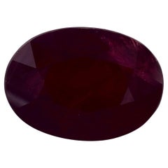 3.44 Ct Ruby Oval Loose Gemstone