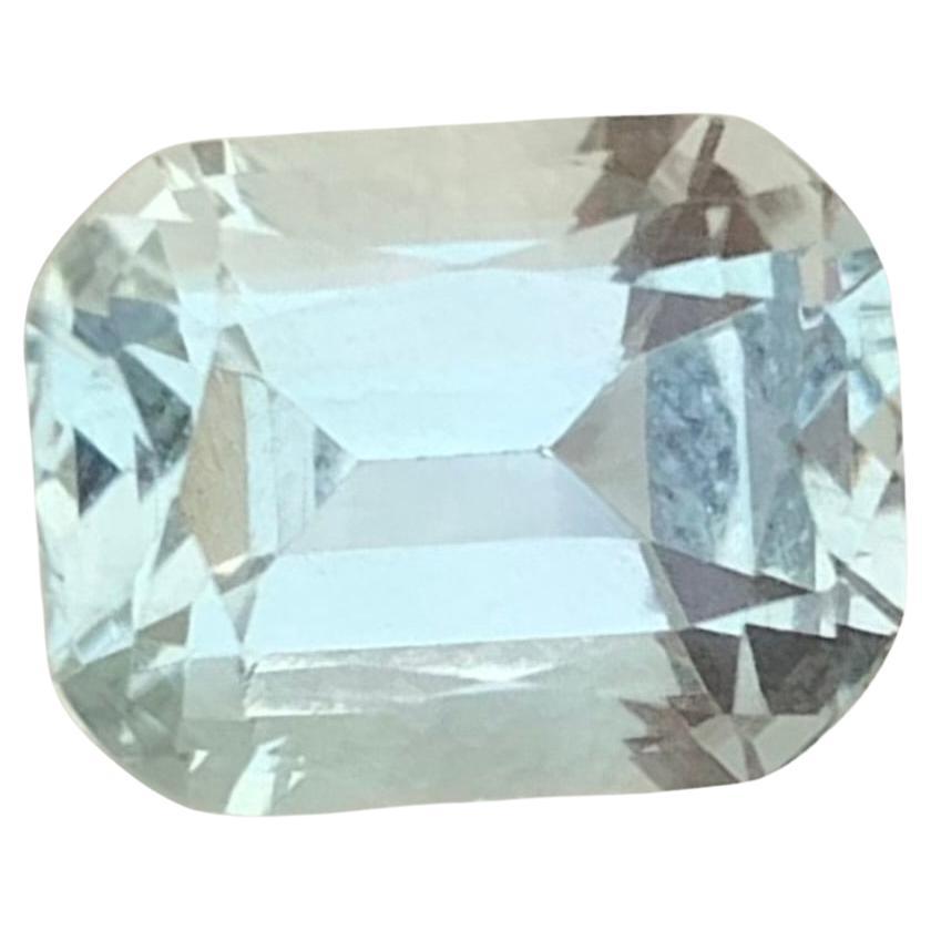 3.45 Carat Natural Loose Green Amethyst Emerald Shape Gemstone