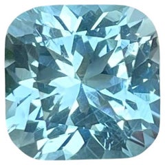 3.45 carats Fine Quality Aquamarine Custom Precision Cut Natural Nigerian Gem