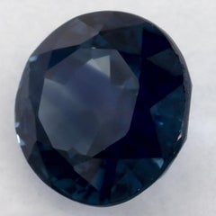 3.45 Ct Blue Sapphire Round Loose Gemstone
