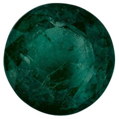 3.45 Ct Smaragd Runde Lose Edelstein