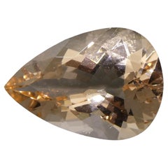 Morganite poire de 3.45 carats