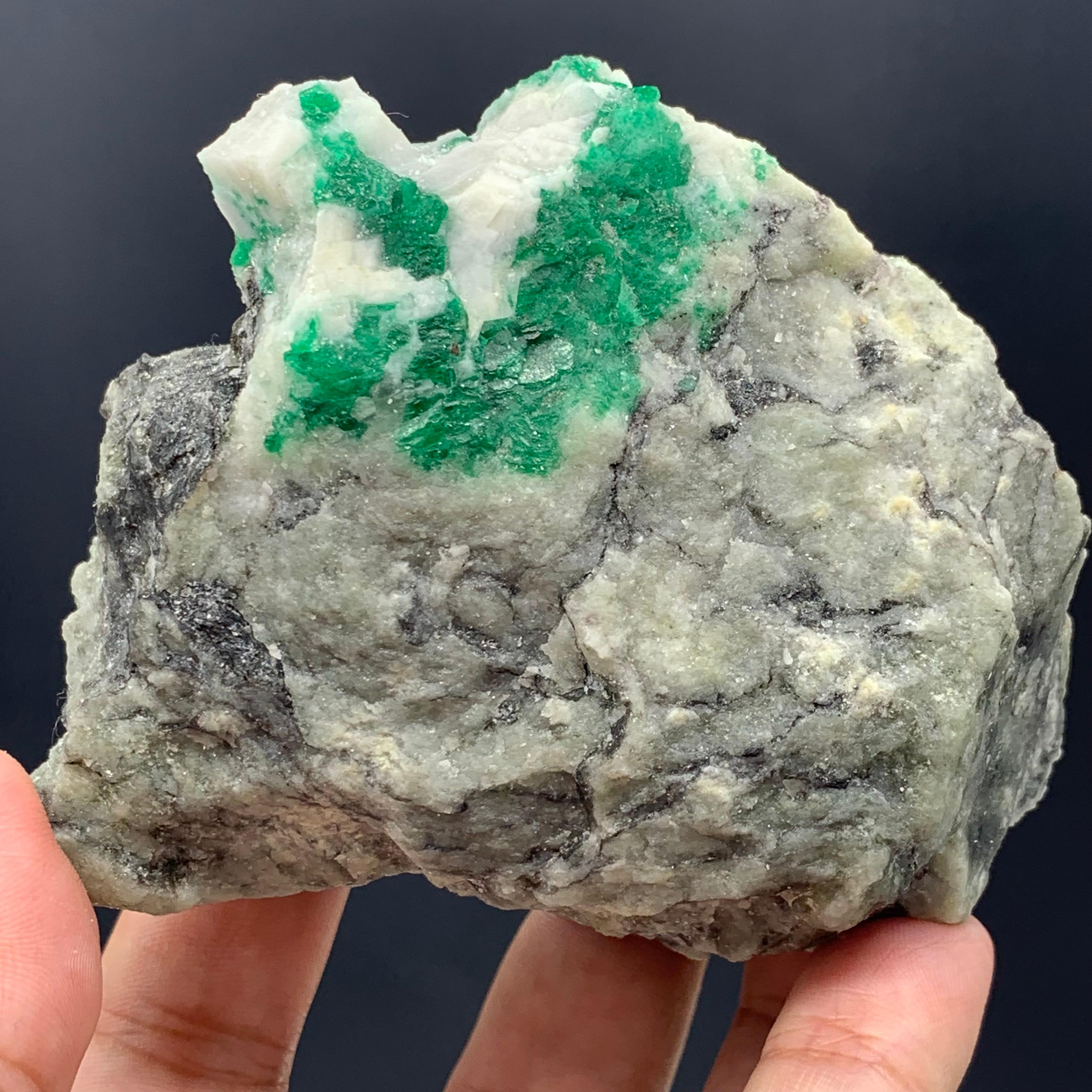 346,56 Gramm Schönes Smaragd-Exemplar aus Swat Valley, Pakistan  im Angebot 3