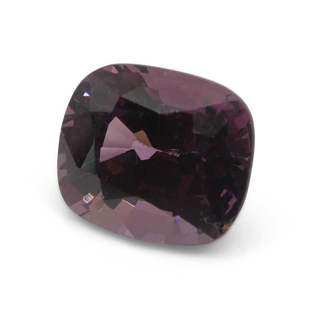 3.46ct Rectangular Cushion Pink Spinel from Burma For Sale 1