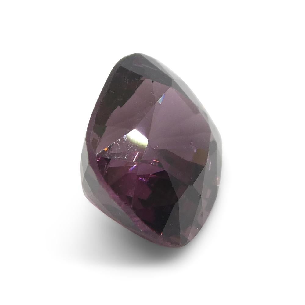 3.46ct Rectangular Cushion Pink Spinel from Burma For Sale 3
