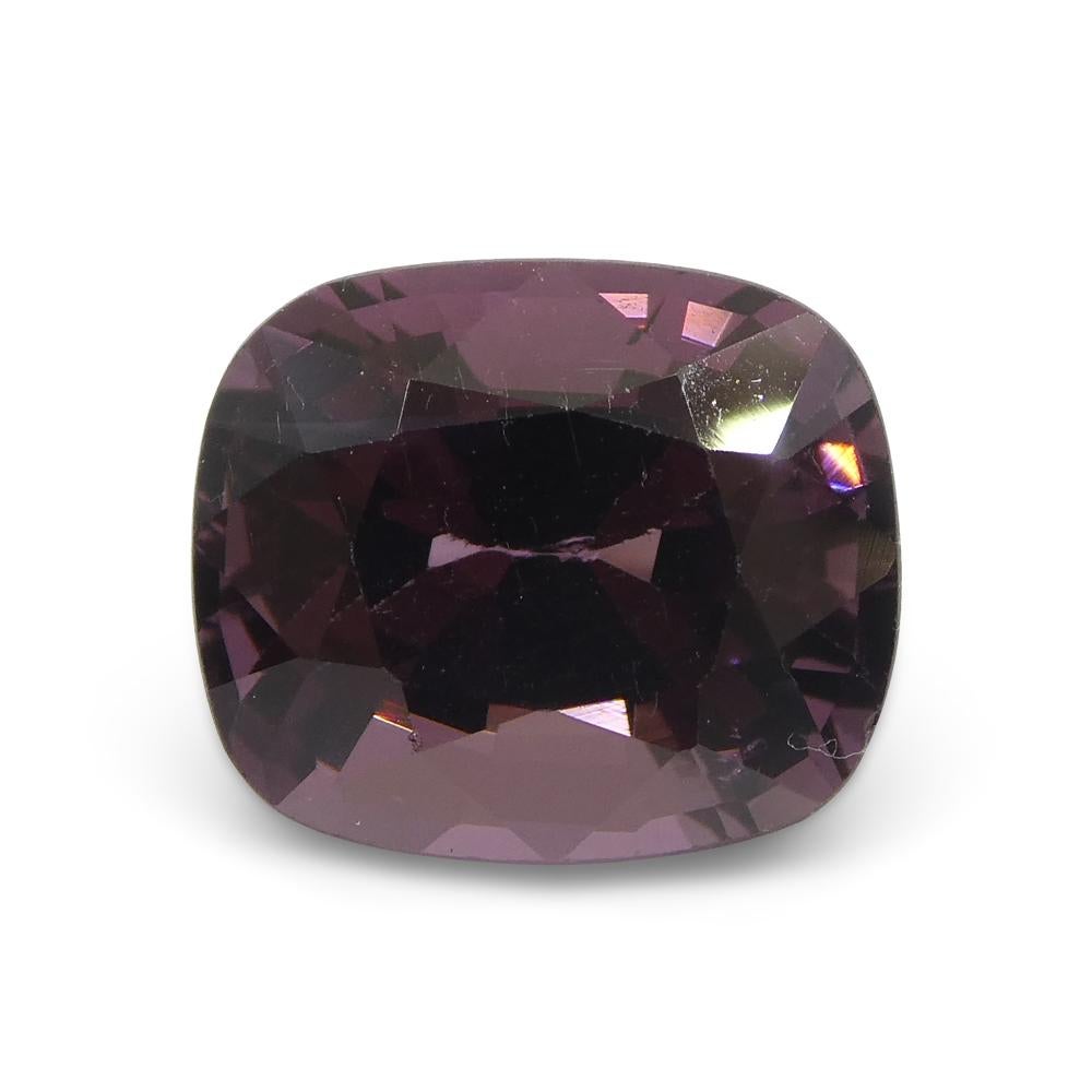 3.46ct Rectangular Cushion Pink Spinel from Burma For Sale 5