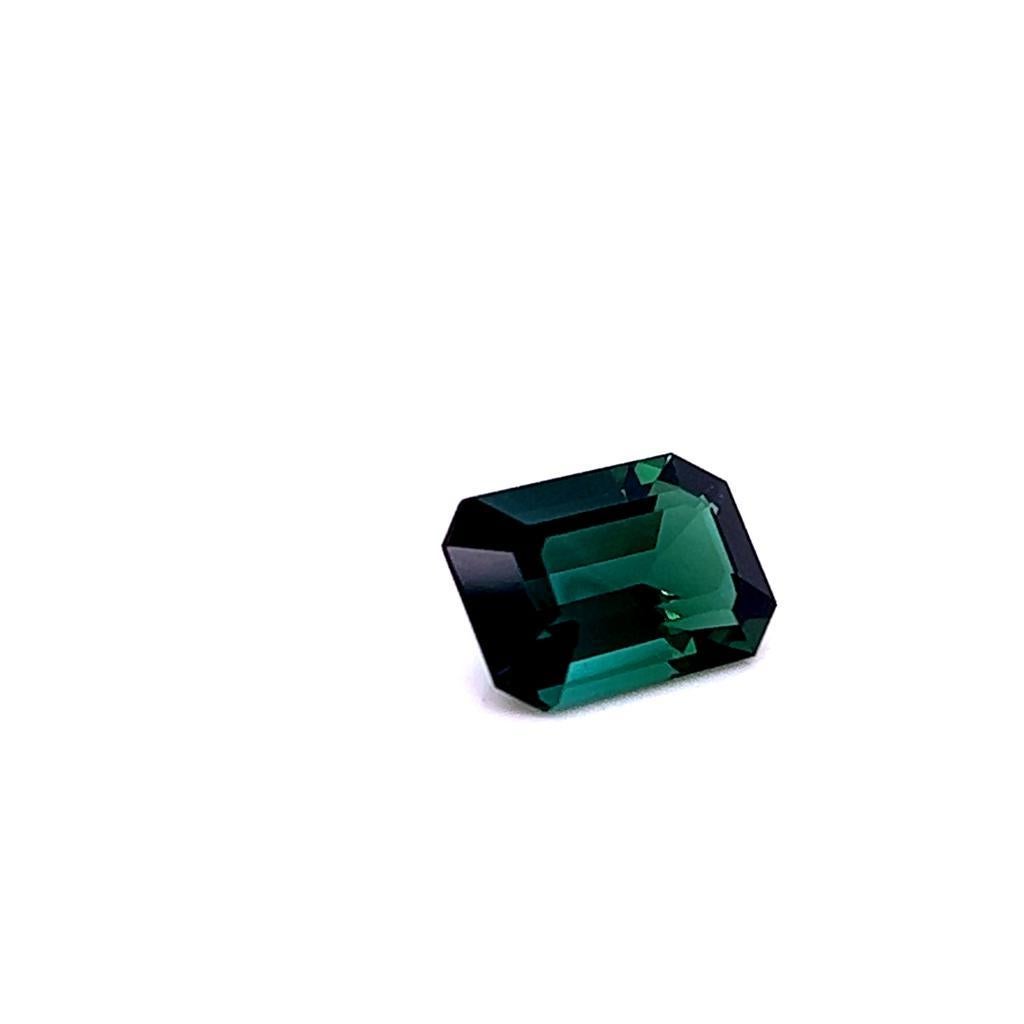 3.47 Carat Emerald Cut Tourmaline.

This stunning Emerald cut Tourmaline has remarkable depth and clarity and weighs 3.47 Carats and measures 11mm by 7.6mm by 5.5mm.

It is the perfect candidate for a collection of precious gemstones.

If you would