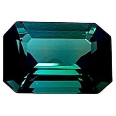 3.47 Carat Emerald Cut Tourmaline