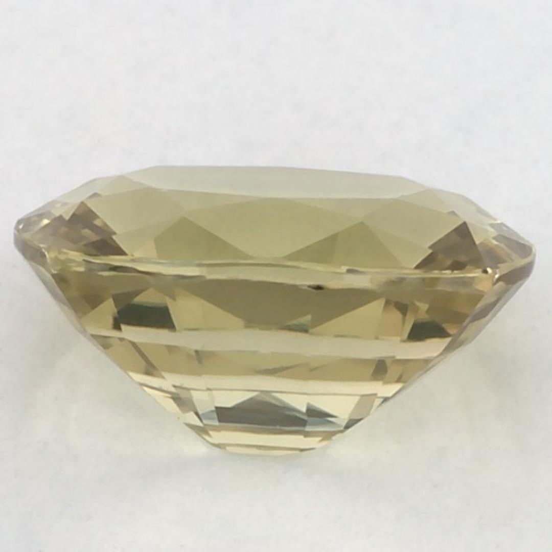 Zafiro verde de 3.47 qt Gema suelta en cojín en Nuevo estado para la venta en Fort Lee, NJ