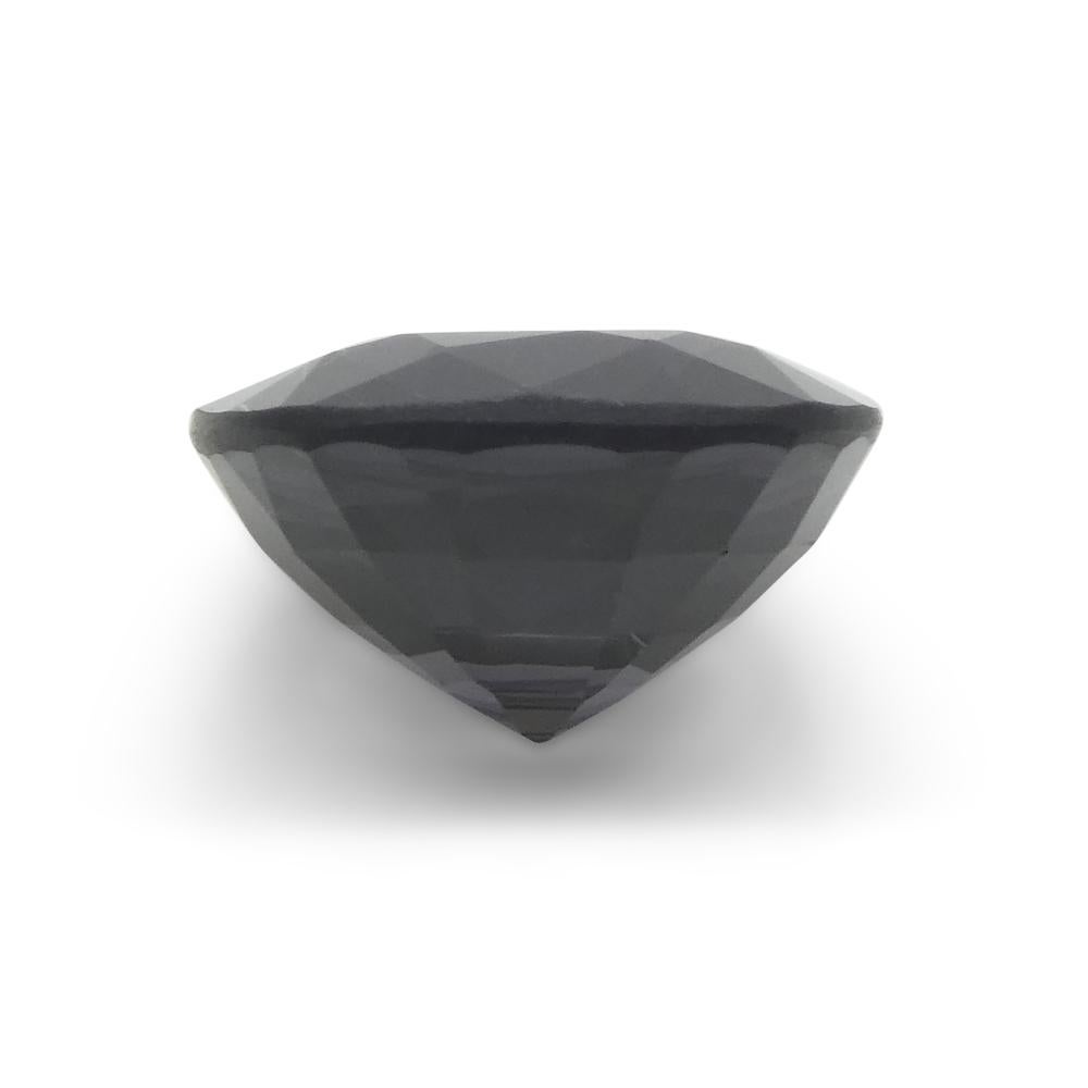 3.47ct Rectangular Cushion Grey Spinel from Burma (Spinelle grise rectangulaire de Birmanie) en vente 9