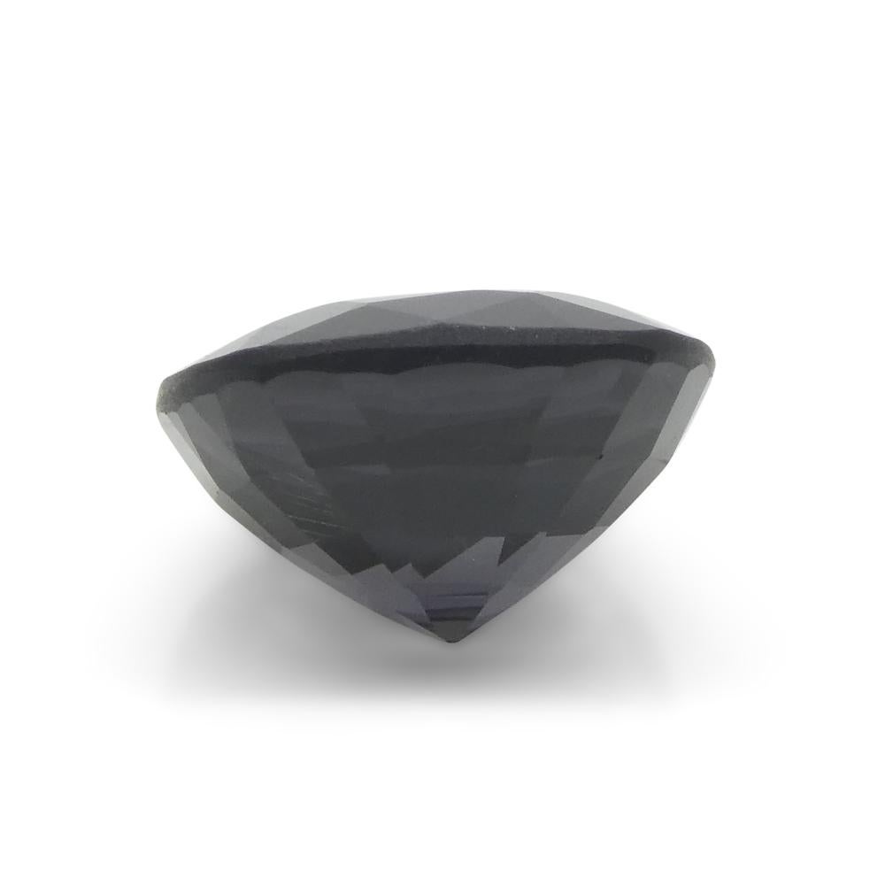 3.47ct Rectangular Cushion Grey Spinel from Burma (Spinelle grise rectangulaire de Birmanie) en vente 10