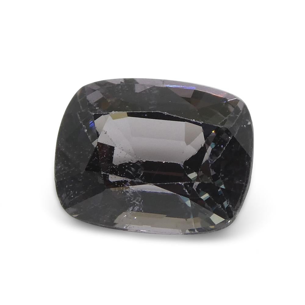 3.47ct Spinello viola rettangolare a cuscino dalla Birmania in vendita 1